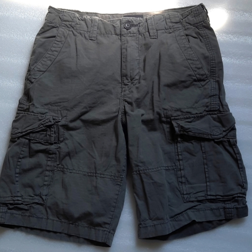 AEO Khaki Button Fly Vintage with Belt Loops